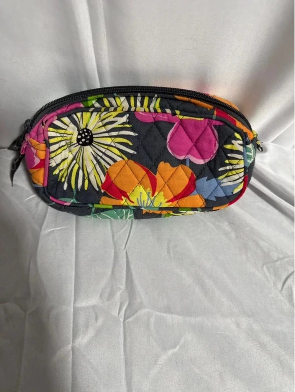 Vera Bradley makeup case with mirror